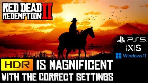 Red Dead Redemption 2⁴ᴷ⁶⁰ HDR .
